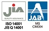 ISO14001認証などを取得